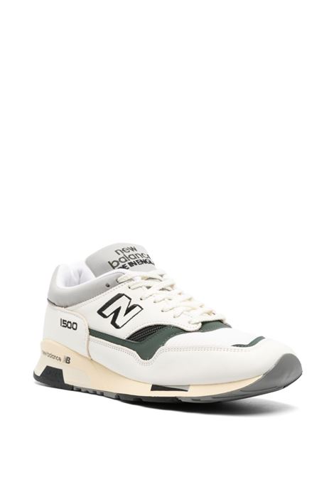 Sneakers uk 1500 in bianco e verde New Balance - unisex NEW BALANCE | U1500WHGWHT